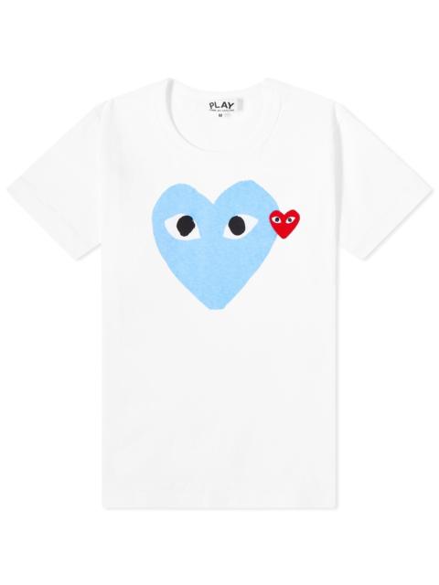 Comme des Garçons PLAY Comme des Garcons Play Women's Double Heart Logo T-Shirt