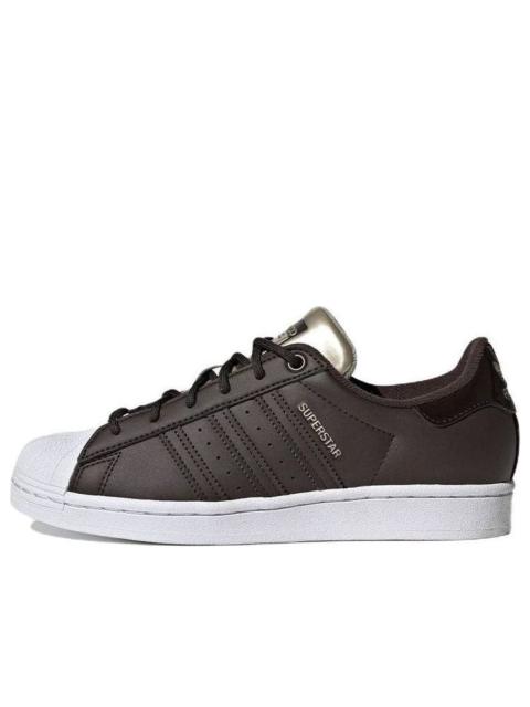 adidas (WMNS) adidas Superstar 'Night Brown Gold' GX4360