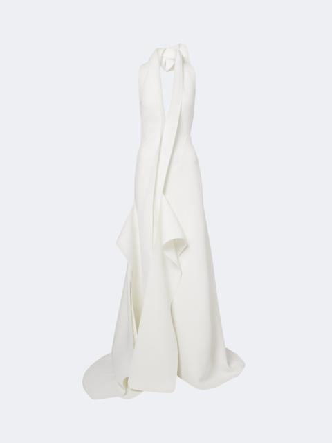 MATICEVSKI Allude asymmetric halterneck jersey gown