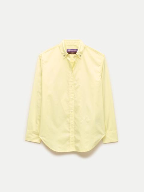 J.CREW Eckhaus Latta x J.Crew overlap button-down shirt in cotton poplin