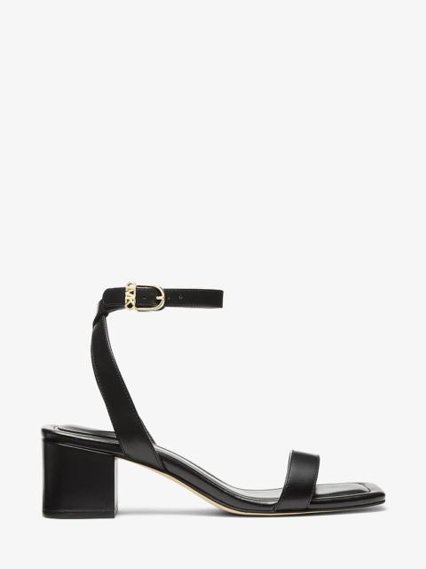 MICHAEL KORS Merriam Leather Sandal