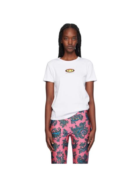 Meryll Rogge White Mover's Fitted T-shirt