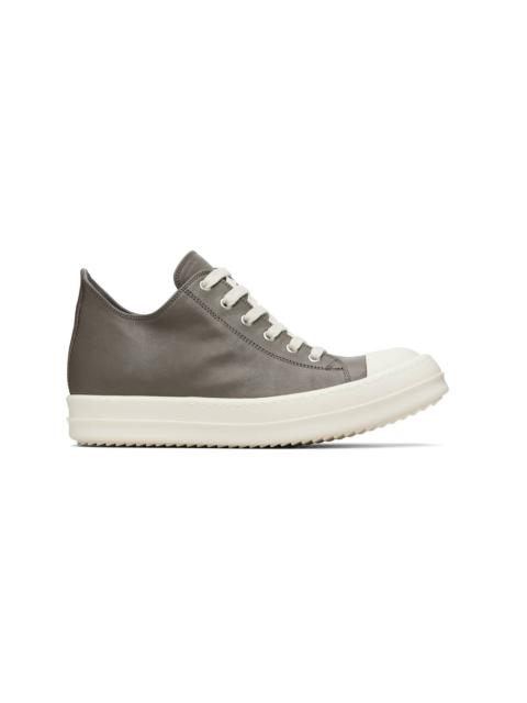 Rick Owens Gray Temple Low Sneakers