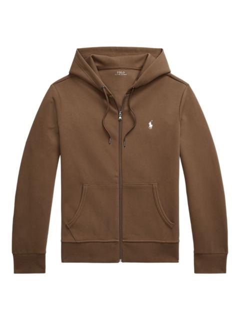 Polo Ralph Lauren double-knit zip-up hoodie
