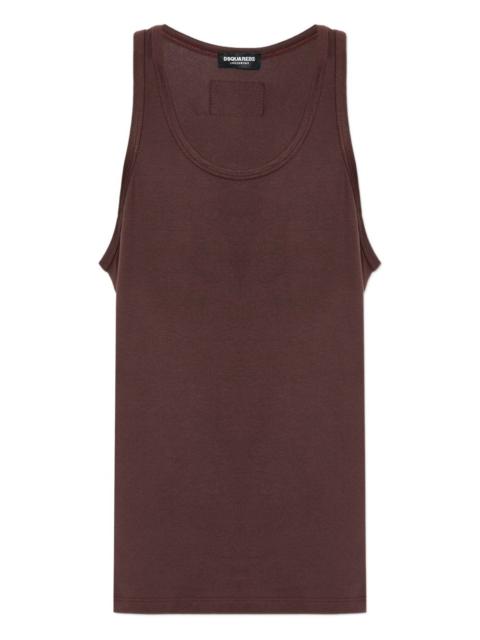 DSQUARED2 logo-patch vest