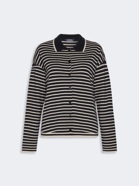 'S Max Mara CHIARA Wool yarn cardigan - ULTRAMARINE
