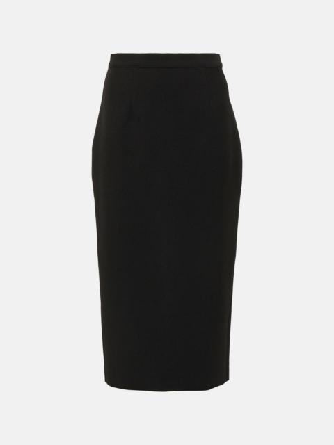 Midi pencil skirt