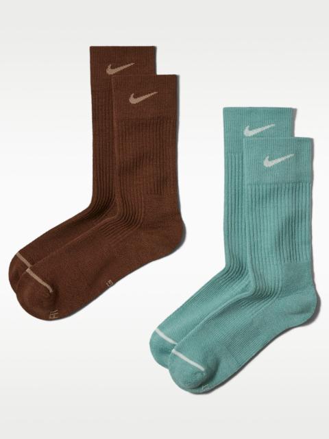 Nike Nike Everyday Wool Cushioned Crew Socks (2 Pairs)
