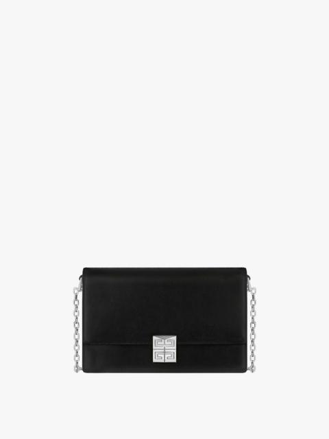 Givenchy MEDIUM 4G BAG IN BOX LEATHER WITH CHAIN