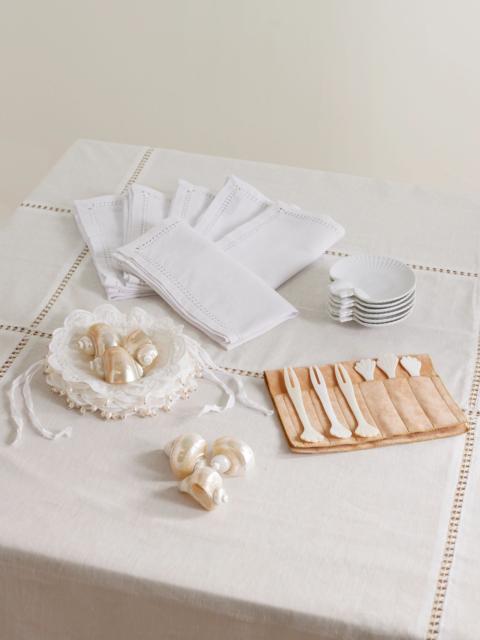 Gohar World Seafood Fantasy 30-piece dinner set White