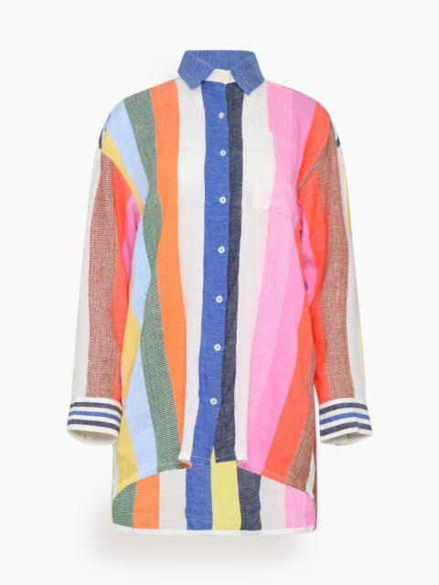 lemlem Mariam Shirt Dress in Pariti Fiesta