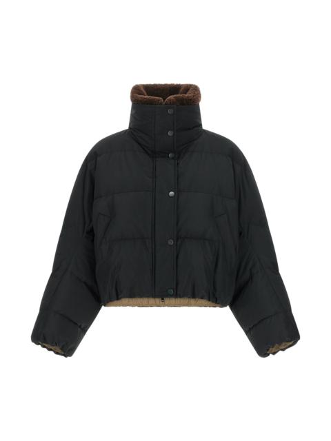 Brunello Cucinelli Cropped Down Jacket
