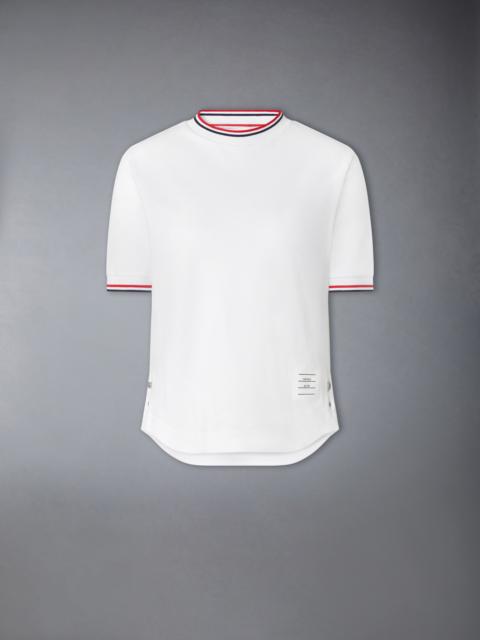 Thom Browne PIQUE RWB TIPPING TEE