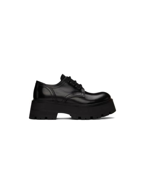 Alexander McQueen Black Rave Oxfords
