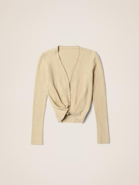 JACQUEMUS Le gilet Noué