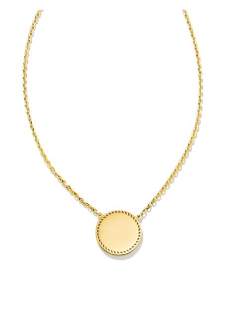 KENDRA SCOTT Aubree Pendant Necklace in 18k Gold Vermeil