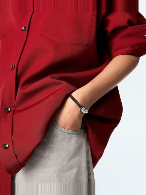 Bottega Veneta 브라운 Knot 가죽 팔찌