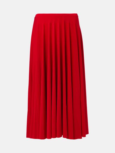 NORMA KAMALI Pleated midi skirt