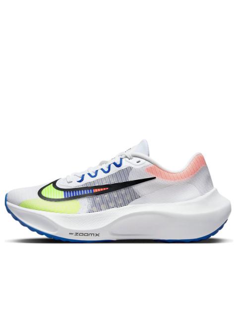 Nike Zoom Fly 5 Premium 'White Racer Blue Volt' DX1599-100