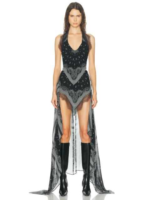 HAELO Split Bandana Dress