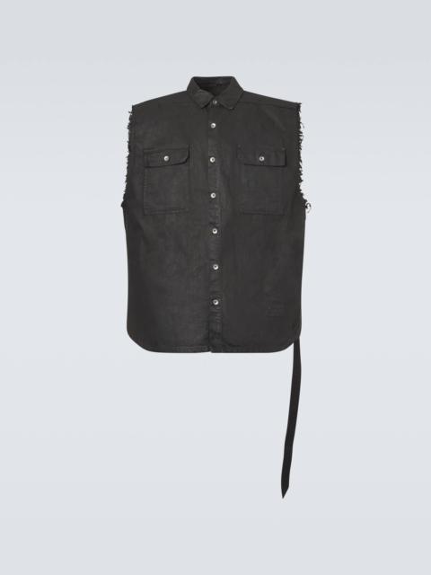 Rick Owens DRKSHDW DRKSHDW oversized cotton shirt