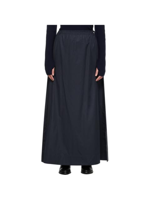 Navy Soraya Maxi Skirt