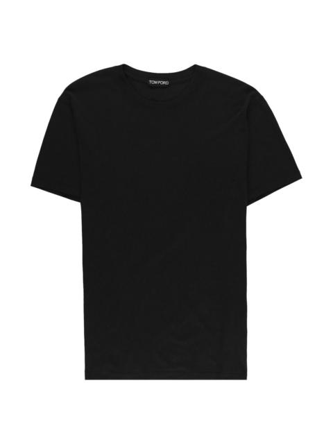 TOM FORD Crew neck sweater in lyocell cotton