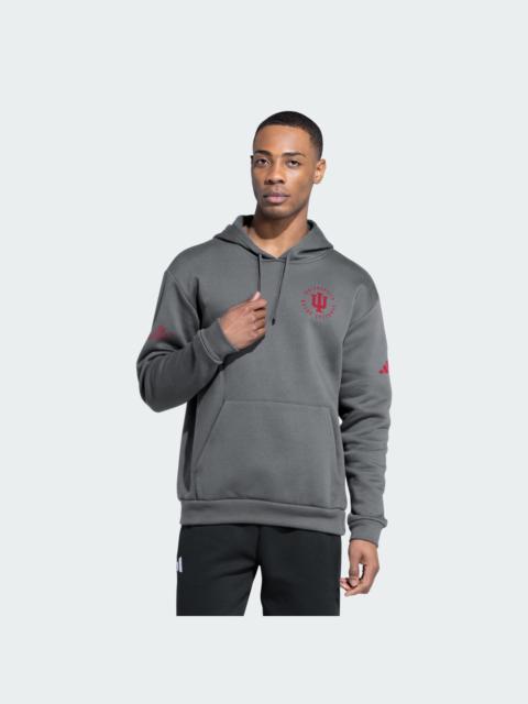 adidas INDIANAPOLIS MOTOR SPEEDWAY x INDIANA HOOSIERS MENS FLEECE HOODED SWEAT