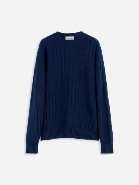 JL3D THICK ROUND NECK SWEATER