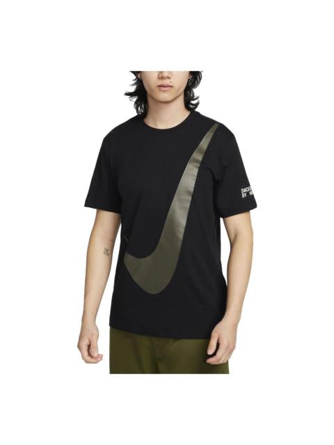 Nike Sportswear Big Logo T-Shirt 'Black' FD1243-010