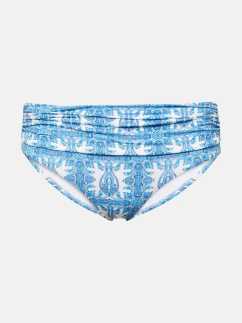 MELISSA ODABASH Printed Bel Air bikini bottoms