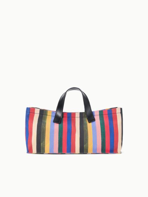 STAUD STAUD PORT TOTE ARTIST STRIPE