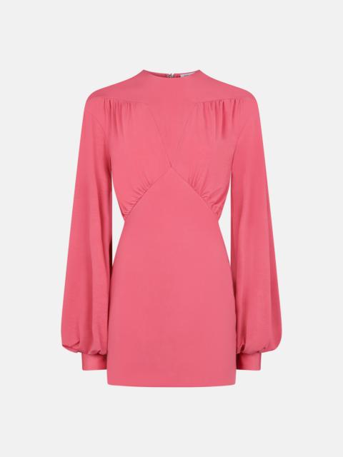 THE ATTICO ''JUDY'' PEACH MINI DRESS