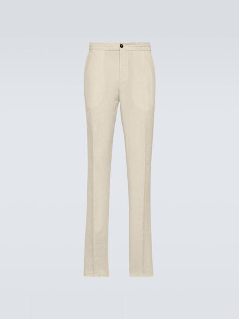 Linen chinos