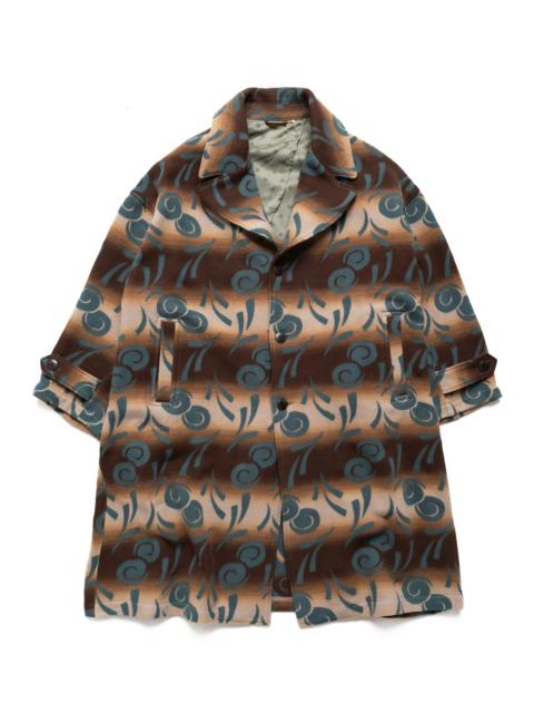 Napping Cotton PUEBLO VOLTEX HOSPITAL CAVALIER Coat - Brown