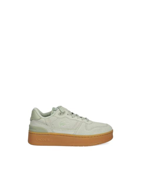 LACOSTE T-Clip corduroy platform sneakers