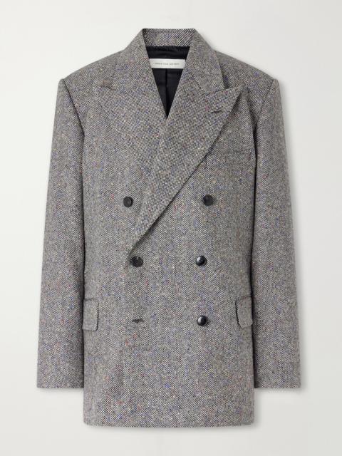 Dries Van Noten Double-Breasted Wool Blazer