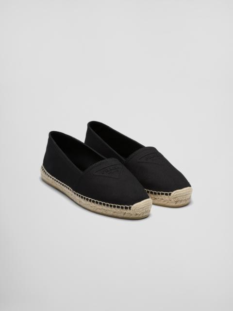 Prada Cotton drill espadrilles