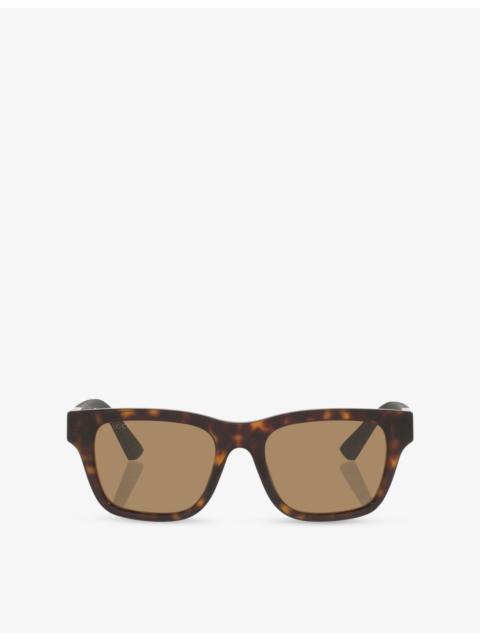 GUCCI GC002761 Square-Frame Acetate Sunglasses