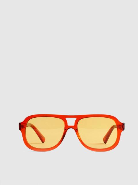 Madewell Logaan Aviator Sunglasses