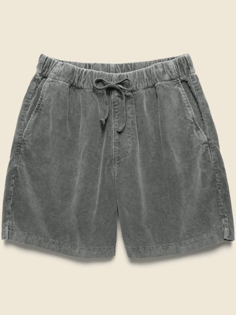 Save Khaki United 6" Corduroy Easy Shorts - Black