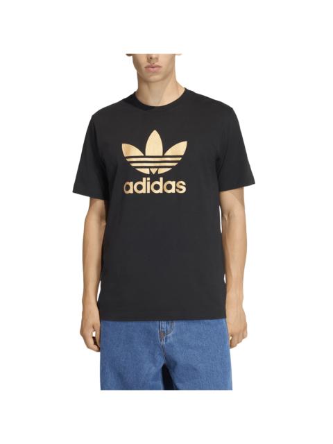 adidas Originals Trefoil Essentials T-Shirt "Black / Gold" KR8881