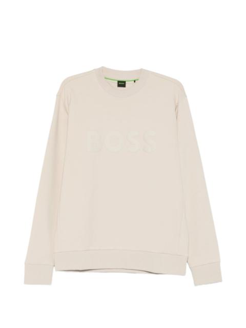 BOSS logo-detail sweatshirt