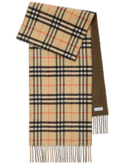 Burberry Neutral Vintage Check Scarf