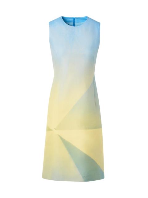 AKRIS Women's Sunbeam Print Cotton-Silk Blend Shift Dress - Multicolor