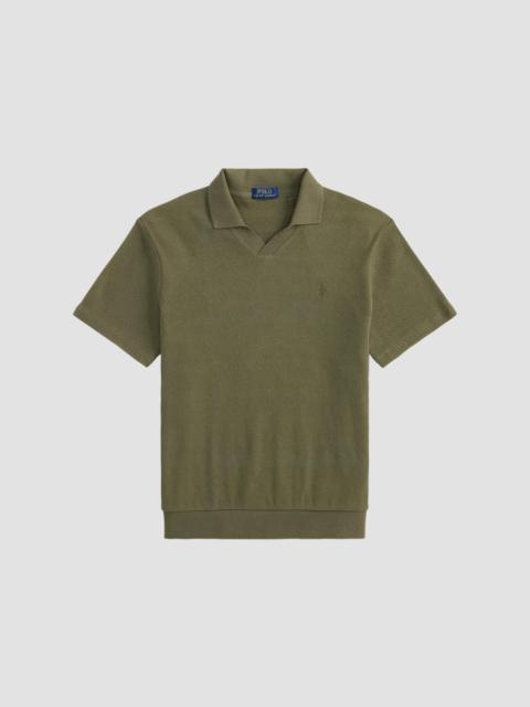 Polo Ralph Lauren Men's Pointelle-Ribbed Polo Shirt - Outdoors Olive