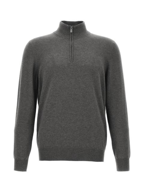 Half-zip sweater