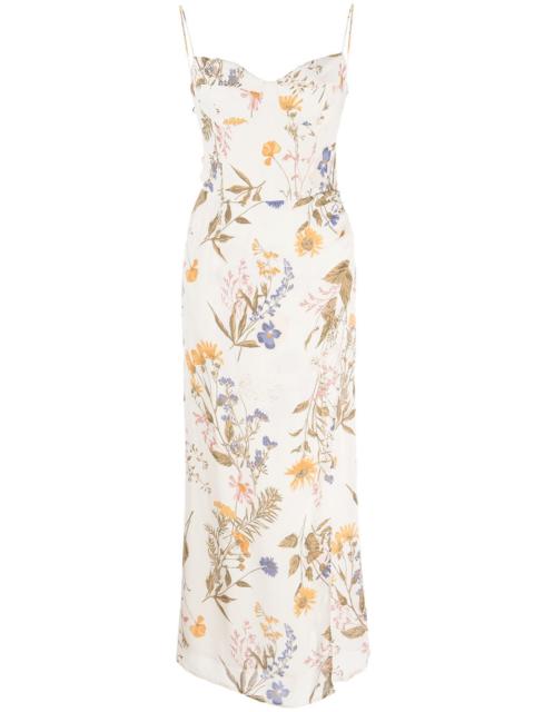 Reformation Kourtney sleeveless midi dress