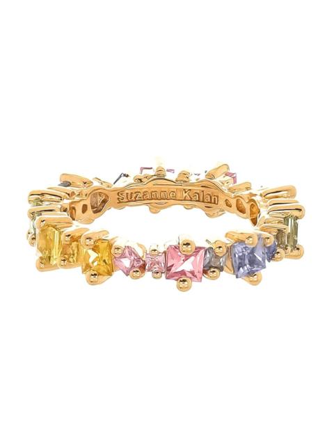 SUZANNE KALAN Pastel Sapphire Princess Cut Eternity Band
