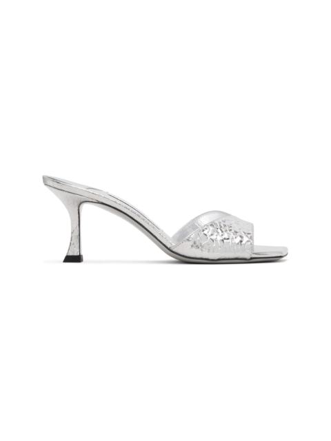 Silver Skye 70 Heeled Sandals